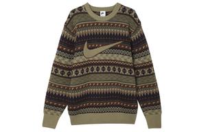 Свитер Life Fair Isle Nike, оливковый