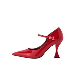 Женские туфли на высоком каблуке JW PEI, Red