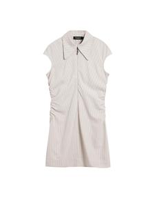 Мини платье Desigual, Beige/White