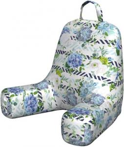 Наволочка для подушки для чтения Ambesonne с изображением гортензии, свежий цветочный узор в современном стиле, весенняя иллюстрация, мягкая набивная наволочка из ткани, маленький размер, многоцветная., Multicolor