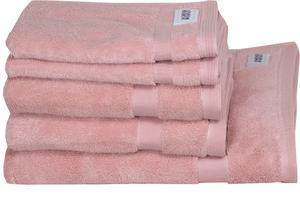 Полотенца для рук terry set sw-cuddly 5 шт Schöner Wohnen, пыльно-розовый
