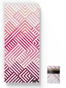 Woodsandwaves Пляжное полотенце 'Pink Relaxation' в розовом цвете