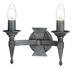 Настенный светильник Elstead Saxon, серый - металл - 26 x 17 x 13 см