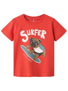 Футболка name it, красный