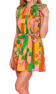 Платье Bonnie в мультиколоре Alden Adair