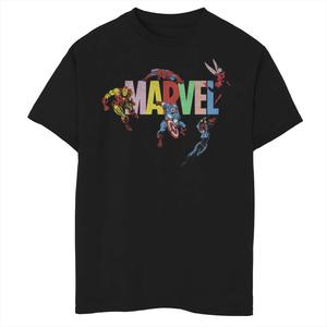 Футболка с ярким логотипом Marvel The Avengers для мальчиков 8–20 лет Marvel