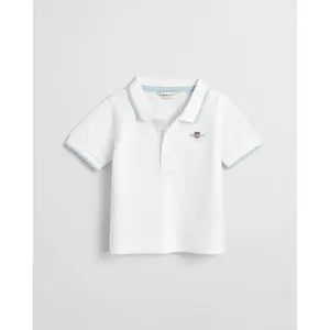 Поло с коротким рукавом Gant 505206, белый