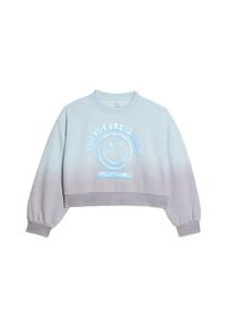 Толстовка Marks & Spencer SMILEY CROP , Ice Blue/Light Blue