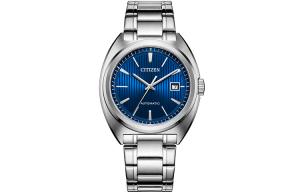 CITIZEN Часы Mechanical Movement Stainless Steel Strap Watch 42mm Men's Watch Blue Dial NJ0100 71L
