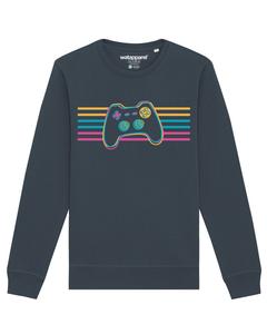 Свитер Watapparel Sweatshirt Retro Joystick, антрацит