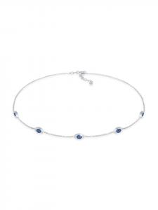 Elli Колье с оберегом от сглаза, серебро 925 пробы