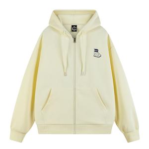 Кардиган с капюшоном унисекс 361°, кремовый белый