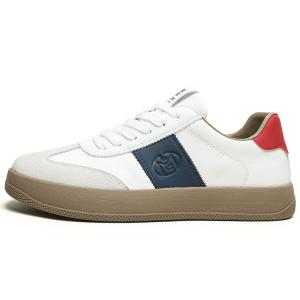 Кеды мужские, обувь для скейтбординга низкая Mulinsen, белый/синий