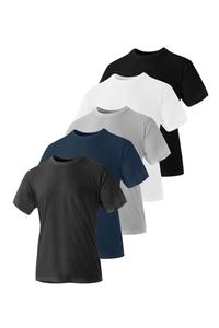 Набор из 5 футболок из органического хлопка/переработанного полиэстера Iron Mountain, мультиколор