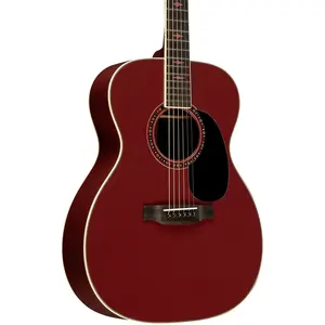 Акустическая гитара Martin Custom Shop 28 Style Spruce-Rosewood 000 Grand Auditorium, красная