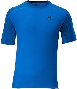 Мужская контрастная футболка Salomon Pace, Bright Blue