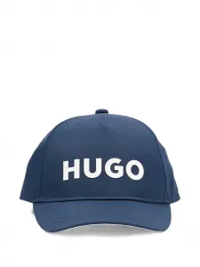 Бейсболка с логотипом Hugo Kids, синий