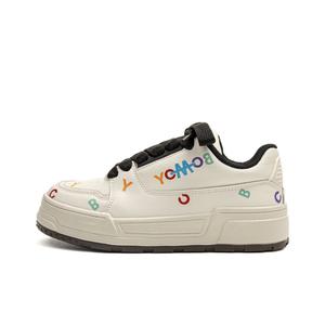 PIPI PURPLE Женские низкие скейтерские кеды бежево-черные, цвет Beige Black