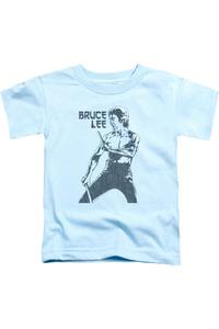 Футболка с коротким рукавом Bruce Lee Fighter для детей Gildan, светло-голубой