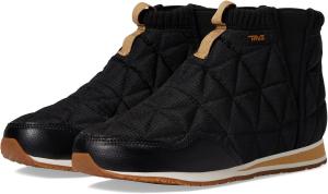 Ботинки Teva Womens Reember Mid Lightweight Comfortable Outdoor Indoor Slip-on Shoe, Black/Tan