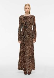 Платье Rouge Edit LANGARM, Chicory Coffee/Dark Brown