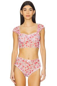 Топ для сна Lottie от For Love & Lemons, pink