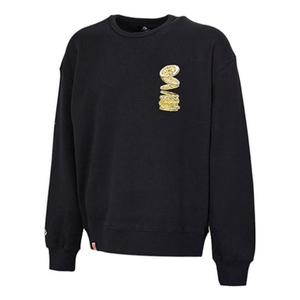 Свитер yotr graphic crew 'black' Converse, черный