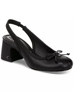 Туфли-лодочки Diane Slingback с блочным каблуком Circus NY by Sam Edelman, черный