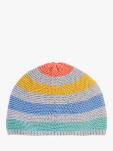 Вязаная шапочка baby harlen Frugi, цвет Grey/Multi