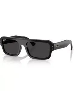Унисекс солнцезащитные очки Lukas с поляризацией, RB4454 Ray-Ban, черный