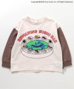 Футболки с защитой от пятен, созданные в сотрудничестве с Kura Sushi, в 4 вариантах дизайна и 4 цветах.