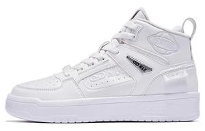 Кроссовки QIAODAN Skateboarding Shoes Men High-top, белый