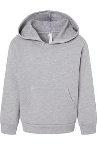 BELLA + CANVAS Детская флисовая толстовка с капюшоном, Athletic Heather