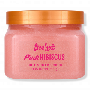 Скраб для тела Розовый гибискус, масло ши, сахар Tree Hut