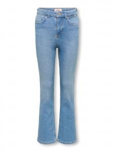 ONLY GIRLS Джинсы-клеш 'KOGLaola' в синем дениме