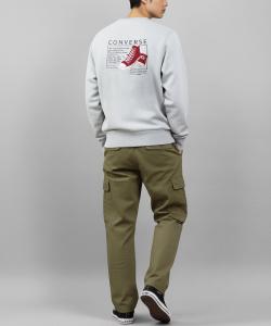 Мужская толстовка CONVERSE оверсайз, женская на флисовой подкладке