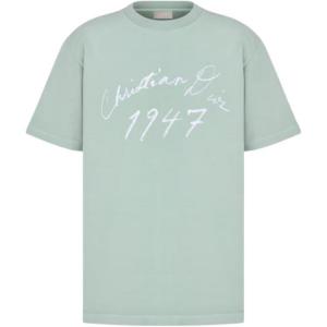 Футболка мужская зеленая Dior, зеленый