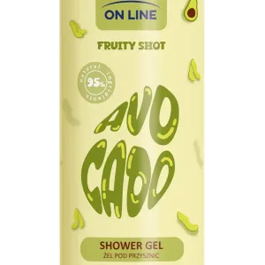Гель для душа Авокадо, 390 мл On Line Fruity shot