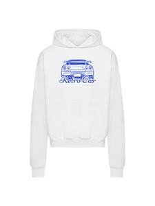 Свитер F4NT4STIC Retro Car Japanese Streetstyle, белый