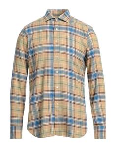 Рубашка Tintoria Mattei 954, желтый