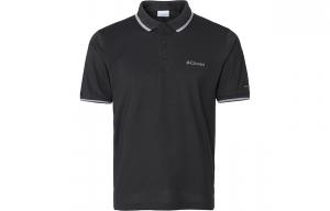 Футболка поло мужская черная Columbia