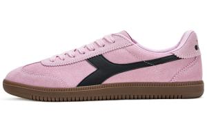 Кроссовки diadora Skateboarding Shoes Unisex Low-top Black, розовый