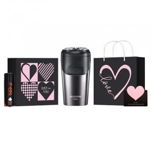 Ограниченный набор FS886 роторная электробритва для влажного и сухого бритья, портативная, полностью моющаяся для всего тела FLYCO, серебро