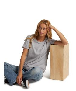 Футболка классическая с коротким рукавом BURTON, серый