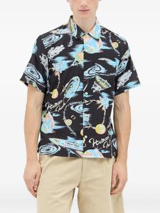 Human Made рубашка с графичным принтом, черный