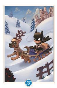 Batman #155 CVR G Chrissie Zullo DC Winter Wonderland Card Stock Var (DC)