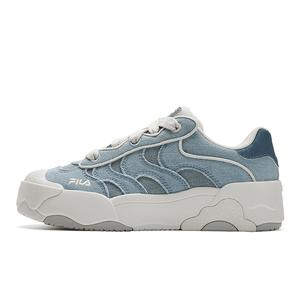FILA OMELETTE устойчивые к истиранию низкие кроссовки для скейтбординга женские Ocean View Blue