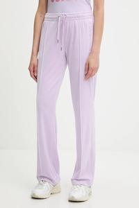 Спортивные брюки Juicy Couture, фиолетовый