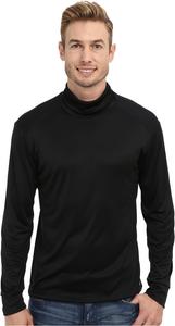 Мужская футболка с воротником-стойкой персикового цвета Hot Chillys, Black