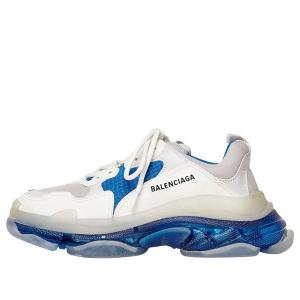 Кроссовки triple s sneaker 'white blue' Balenciaga, белый